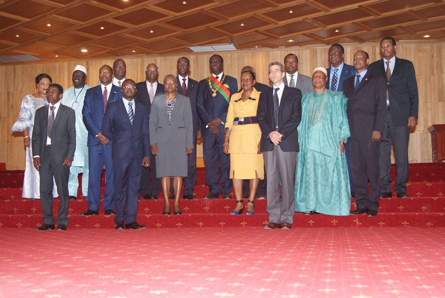 Investiture du Président de la Transition au Burkina Faso