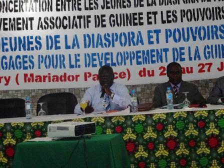 Ministère de la Jeunesse: Jeunes de la Diaspora et Pouvoirs Publics! Engagés pour le Développement de la Guinée